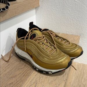 Nike Women’s Metallic Gold Sneakers